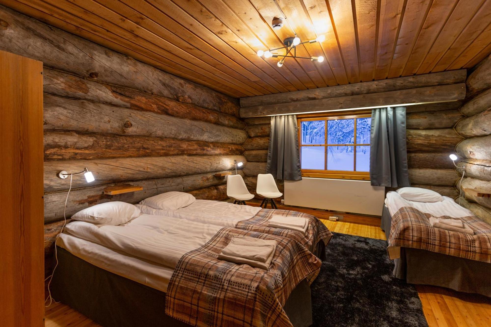 Kuukkeli Log Houses Aurora Resort Saariselka Quarto foto
