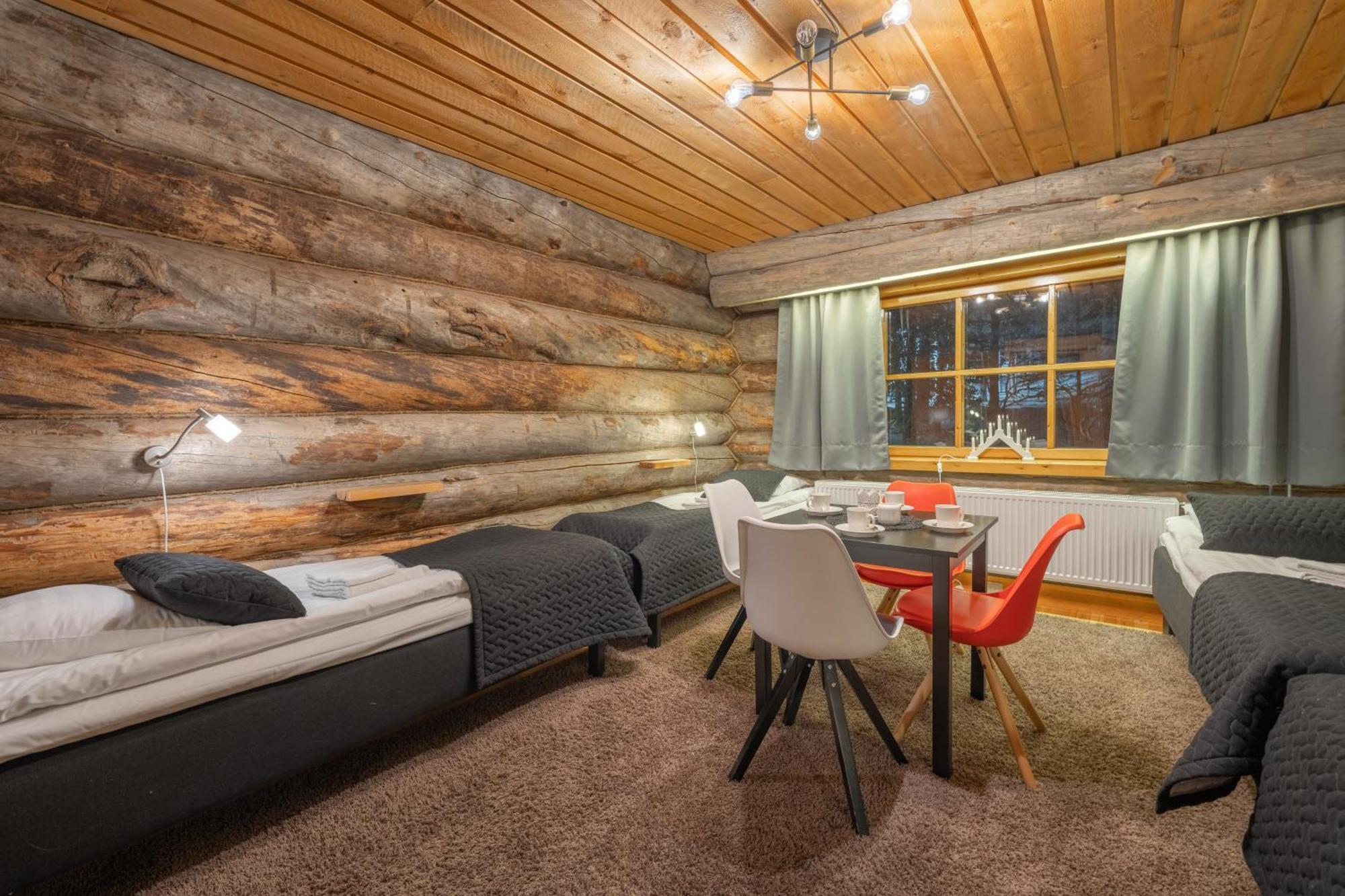 Kuukkeli Log Houses Aurora Resort Saariselka Quarto foto