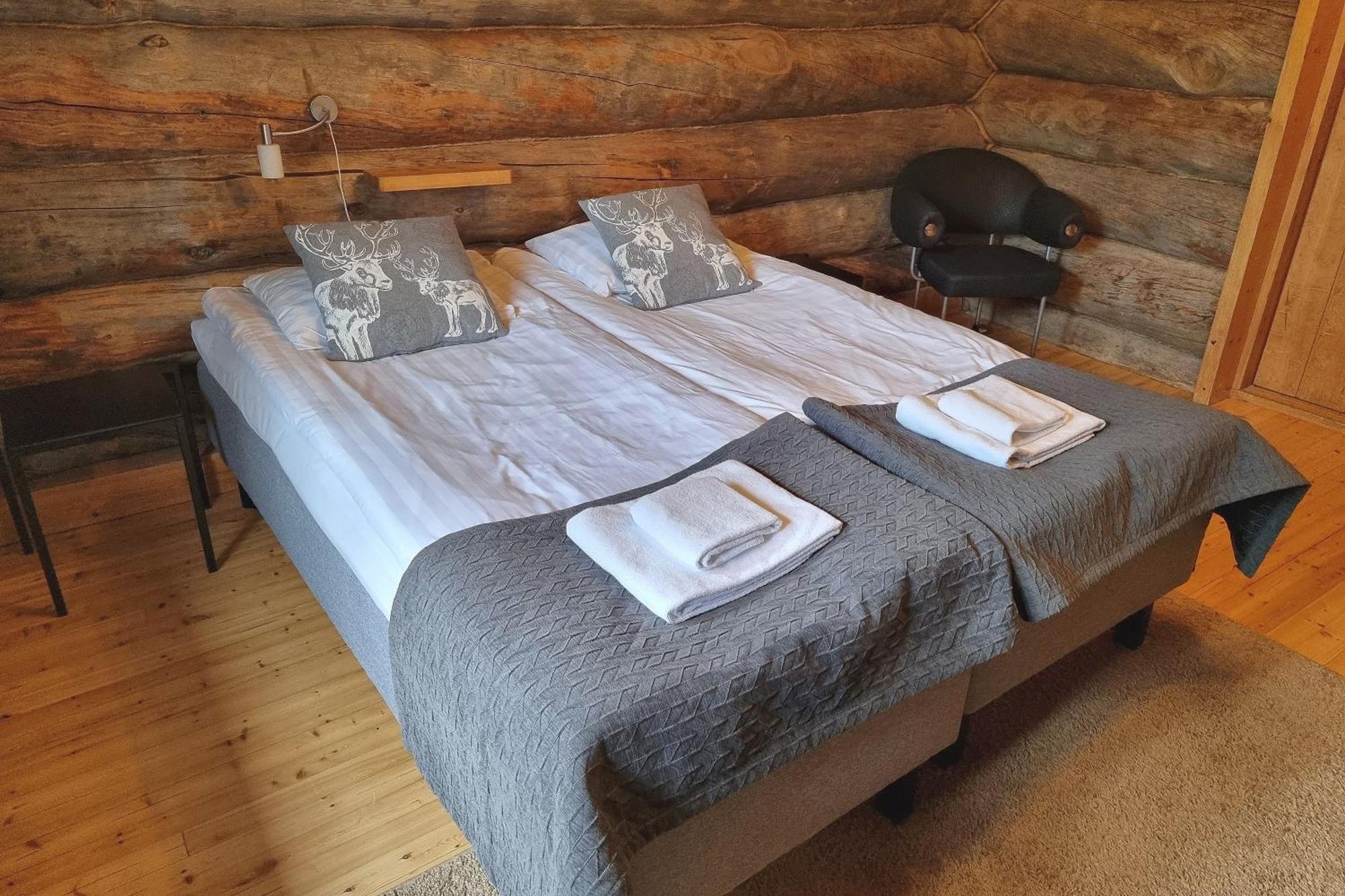 Kuukkeli Log Houses Aurora Resort Saariselka Quarto foto