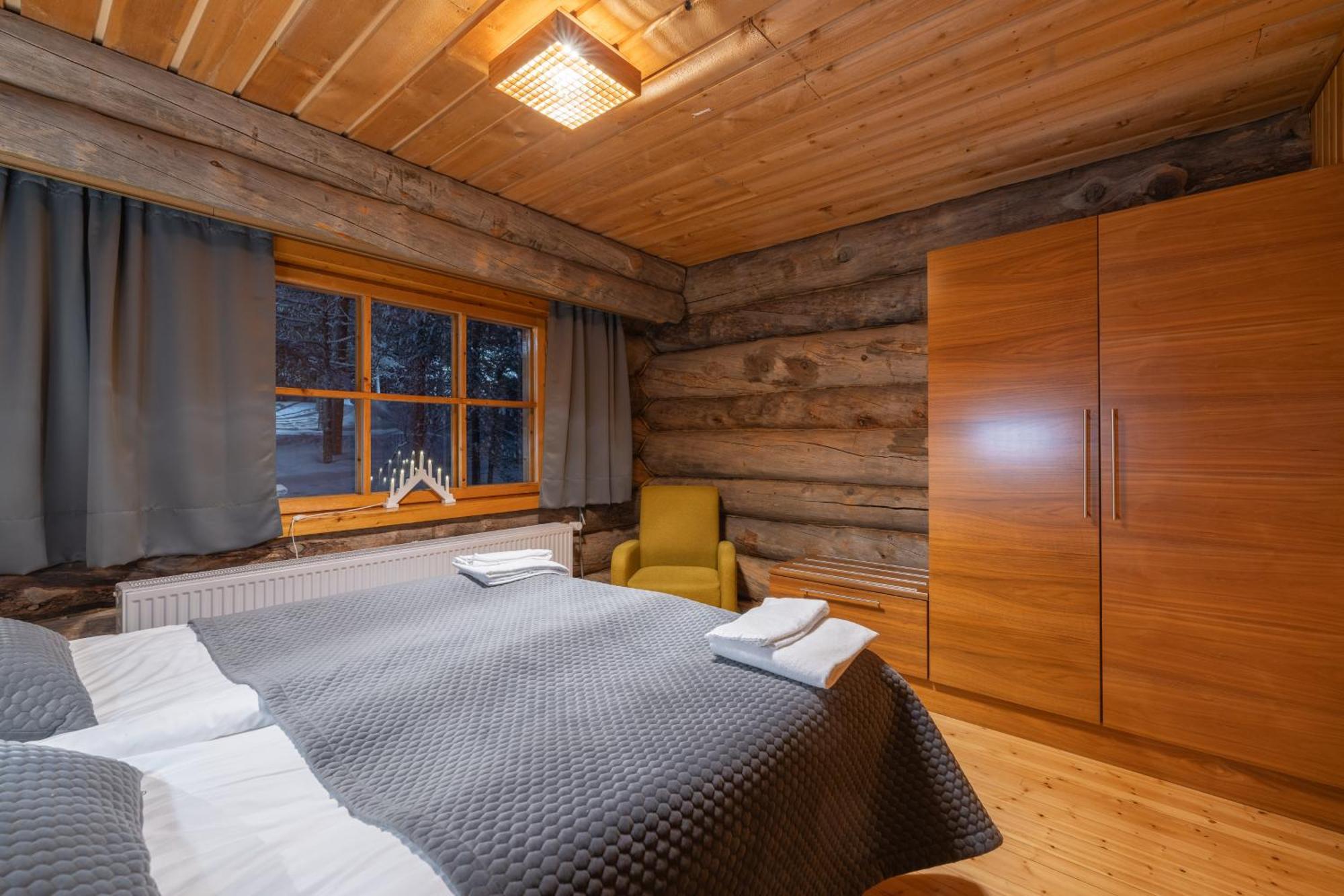 Kuukkeli Log Houses Aurora Resort Saariselka Quarto foto